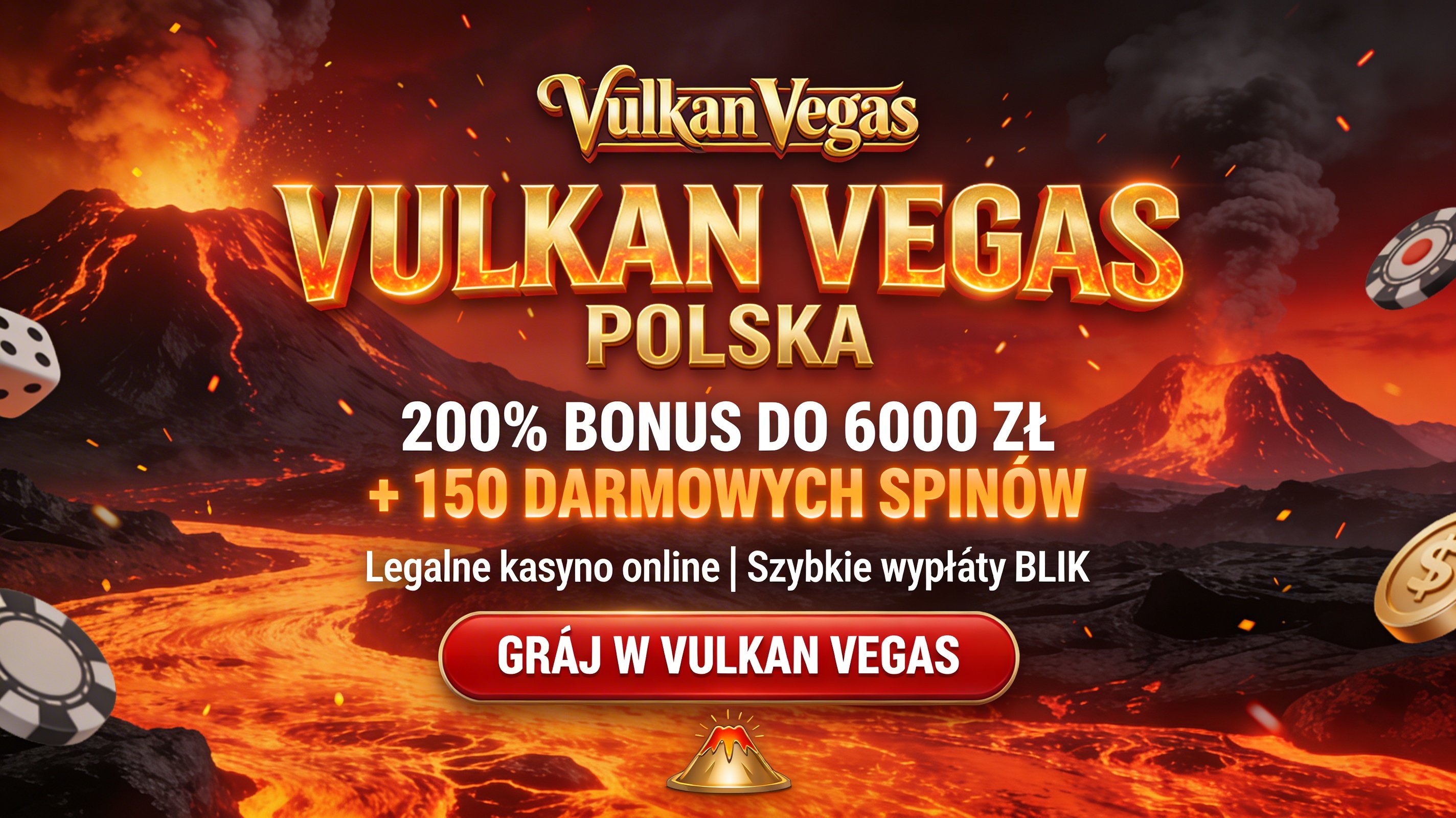 Vulkan Vegas bonus na start